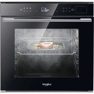 Piekarnik parowy z pyrolizą Whirlpool W7OS44S1PBL