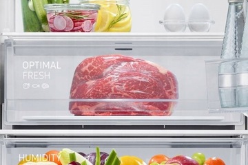 Двухдверный встраиваемый холодильник Samsung BRB26605DWW