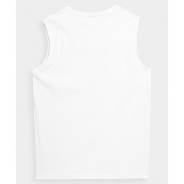 PÁNSKE TRIČKO 4F BEZ RUKÁVOV TANK TOP TIELKO