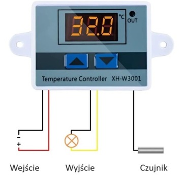 Sterownik do regulacji temperatury z Sonda