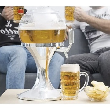 DUŻY DYSTRYBUTOR NALEWAK DO ALKOHOLU PIWA DYSPENSER 3,5L