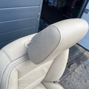 MERCEDES S W221 FACELIFT SEDADLO ŘIDIČE LEVÝ PŘEDNÍ SVĚTLÝ KŮŽE PĚKNÝ