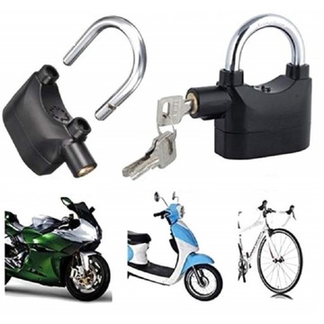 НАВЕСНОЙ ЗАМОК СО СИГНАЛИЗАЦИЯМИ 110 дБ ГРОМКАЯ СИГНАЛИЗАЦИЯ ЗАМОК АВТОМОБИЛЬНАЯ СИГНАЛИЗАЦИЯ СО ЗВУКОМ