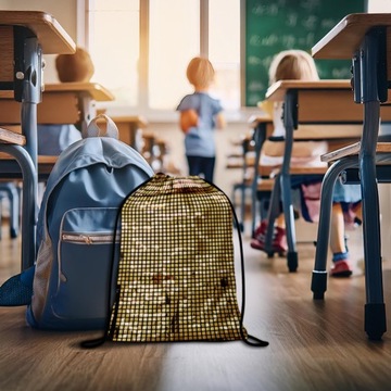 ШКОЛЬНАЯ СУМКА ДЛЯ ШКОЛЬНОЙ ОБУВИ PE PLEACK ДЛЯ ОБУВИ СУМКА БОЛЬШАЯ