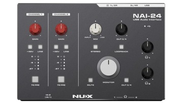 NUX NAI-24 - INTERFEJS AUDIO