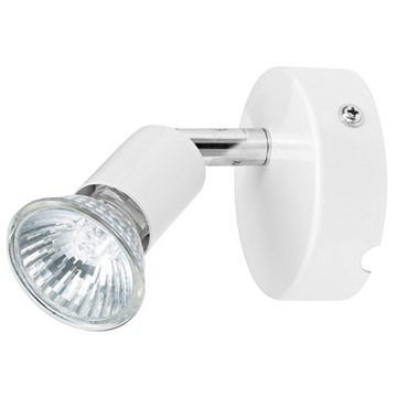 Lampa biała oprawa punktowa GU10 Ø 7,8 cm