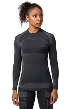 SPAIO BLUZA DAMSKA THERMO EVO GREY/LIGHT GREY L