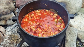 ОХОТНИЧЬЯ ЧУГУННАЯ ЧУГУННАЯ ЧУГУННАЯ 19КГ 12 ЧЕЛОВЕК