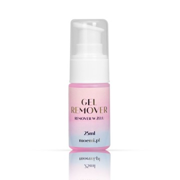 Remover w Żelu w Pompce 25ml MOEMI