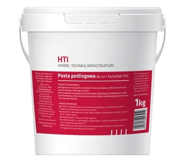 PASTA POŚLIZGOWA HTI 5 KG DO RUR TWORZYWOWYCH