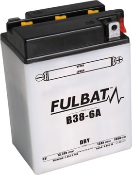Akumulator Fulbat B38-6A DRY 6V 13.7Ah 105A