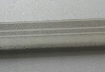 Listwa elewacyjna wokółokienna okienna zewnętrzna LW01 12x3,5 tynkowana