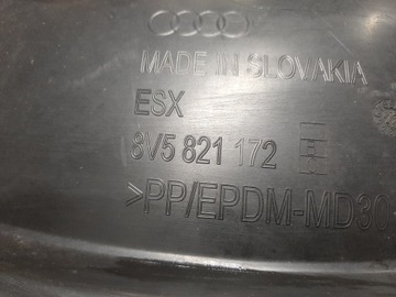AUDI A3 PODBĚH PŘEDNÍ PRAVÉ 8V5 8V5821172 8V5821172A 8V5821172B