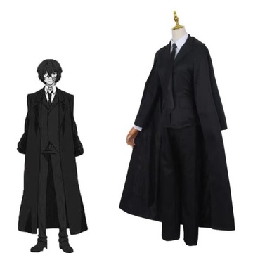 Cosplay Dazai Osamu Bungo bezpańskie psy Kostum