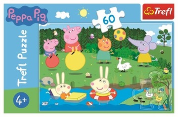 Trefl 17356 Puzzle Świnka Peppa 60 ele