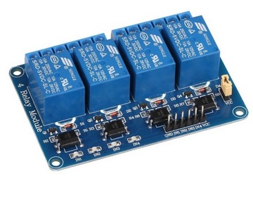 014 4-kanałowy moduł przekaźnika 5V 10A Arduino