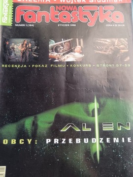 NOWA FANTASTYKA 1 / 1998 / ALIEN OBCY PRZEBUDZENIE