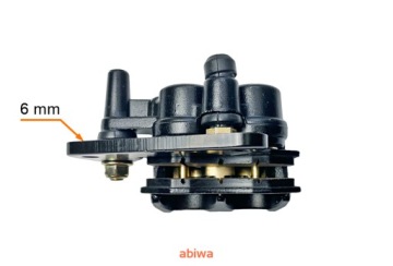 ТОРМОЗНОЙ СУППОРТ, 2-ПОРШНЕВЫЙ ПЕРЕДНИЙ (WILDTY, РУЖЬЕ) [BT49QT-7F24-26-7]