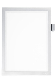 RAMKA SAMOPRZYLEPNA DURAFRAME NOTE A4 SREBRNA