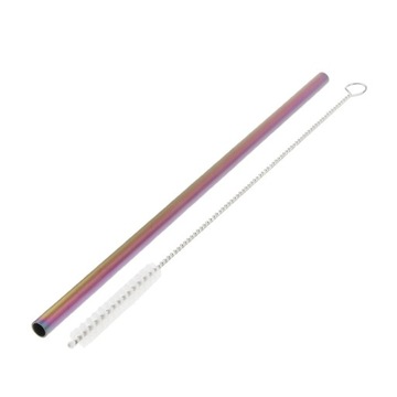 Long Titanium Drinking Straight 192mm Colored
