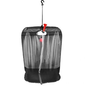 Туристический душ для кемпинга, мобильный солнечный душ, 20 л + аксессуары