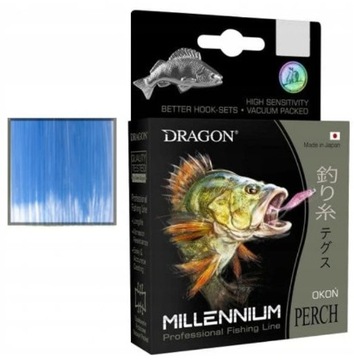 ŻYŁKA DRAGON millenium OKOŃ 0,25mm 6,93kg 150m HIT