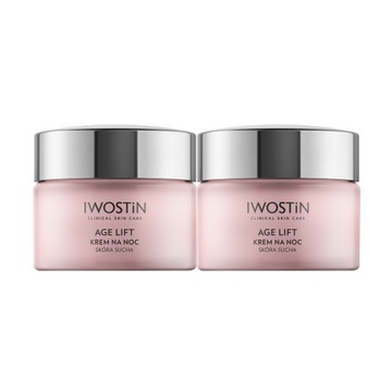Iwostin Age Lift Krem Na Noc Skóra Sucha 50 ml x2