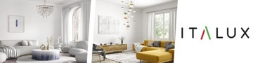 Lampa wisząca Italux Cabella PND-5252-A-25-CH+SMK