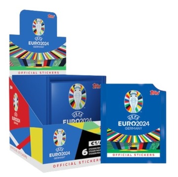 TOPPS - MATCH ATTAX - EURO 2024 BOX OPAKOWANIE USZKODZONE!!!