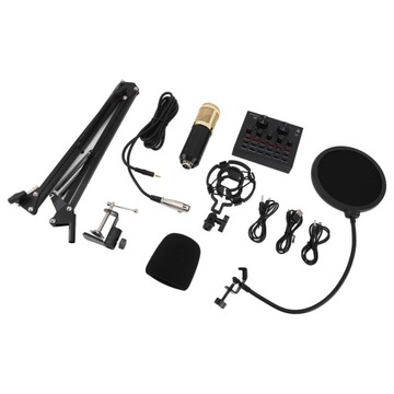 Комплект оборудования для подкастинга Микрофон