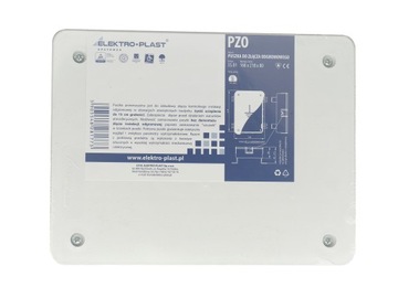 Электрическая коробка скрытого монтажа Elektro-Plast Opatówek 168 x 218 x 80 мм L