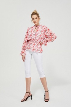 MOODO SPODNIE RYBACZKI L-SP-3407 WHITE; XS