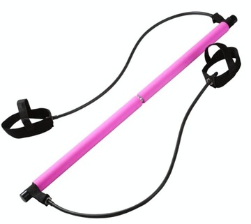 Упражнение со штангой Эспандеры Pilates Yoga Fit