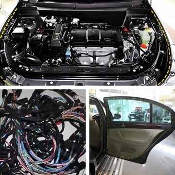 TAŚMA IZOLACYJNA CZARNA GŁADKA WODOODPORNA MOCNA SAMOPRZYLEPNA 17mm 10m V4