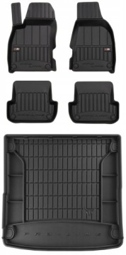 Set 3D gumové rohože Seat Exeo Kombi 2008-2013