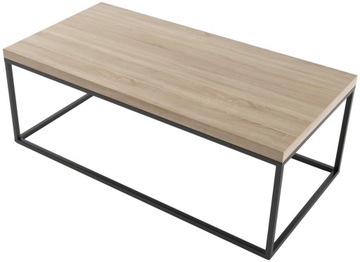 Industrialny Stolik Kawowy Ława LOFT STILO3 120x60 Różne Kolory Reqube