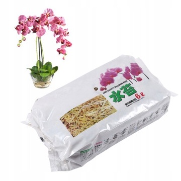 Mech torfowiec Sphagnum Spagmoss 73g 6L podłoże do storczyków