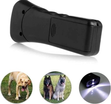 Ультразвуковой светодиодный тренажер для отпугивания собак.