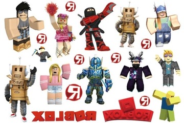 TATUAŻE ZMYWALNE DLA DZIECI ROBLOX CG346