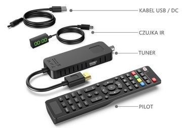 Декодер цифрового ТВ-тюнера DVB-T2 H.264/H.265/HEVC