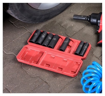 Ударные головки длинные 13-26 мм 1/2 REDATS 10 шт.