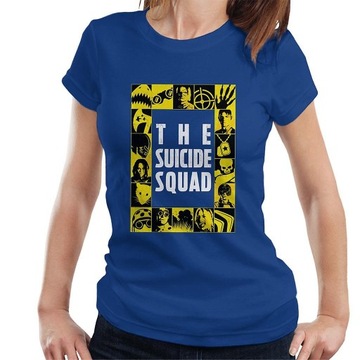 Koszulka The Suicide Squad Yellow Tile Frameunisex cotton T-Shirt