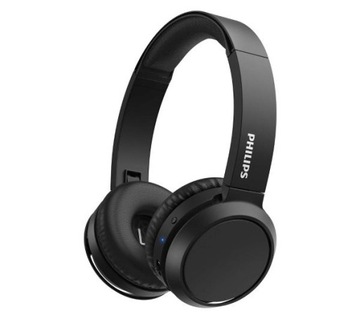 Słuchawki nauszne PHILIPS BASS+ TAH4205BK/00 Bluetooth Czarne bezprzewodowe