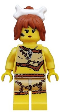 Lego Col069 col05-5 Jaskiniowiec Kobieta 8805