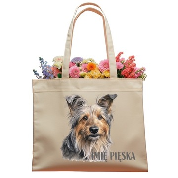 DUŻA TORBA PIES TERRIER AUSTRALIJSKI + IMIĘ PSA NA PREZENT