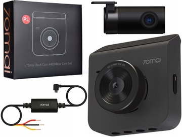 70mai A400 145°+KAMERA COFANIA + ADAPTER język PL