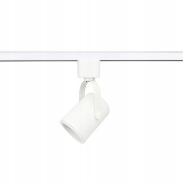 3 ТОЧЕЧНЫХ БЕЛЫХ ОТРАЖАТЕЛЯ НА GU10 + ШИННЫЙ КАБЕЛЬ 1 м