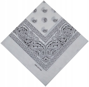 BANDAMKA chustka BANDANA bawełna bandama 53x53