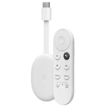 ODTWARZACZ GOOGLE CHROMECAST 4 Full HD Android Smart TV WiFi PILOT NETFLIX