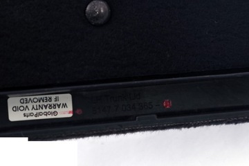 BMW E53 X5 Облицовка багажника левая, 7034365